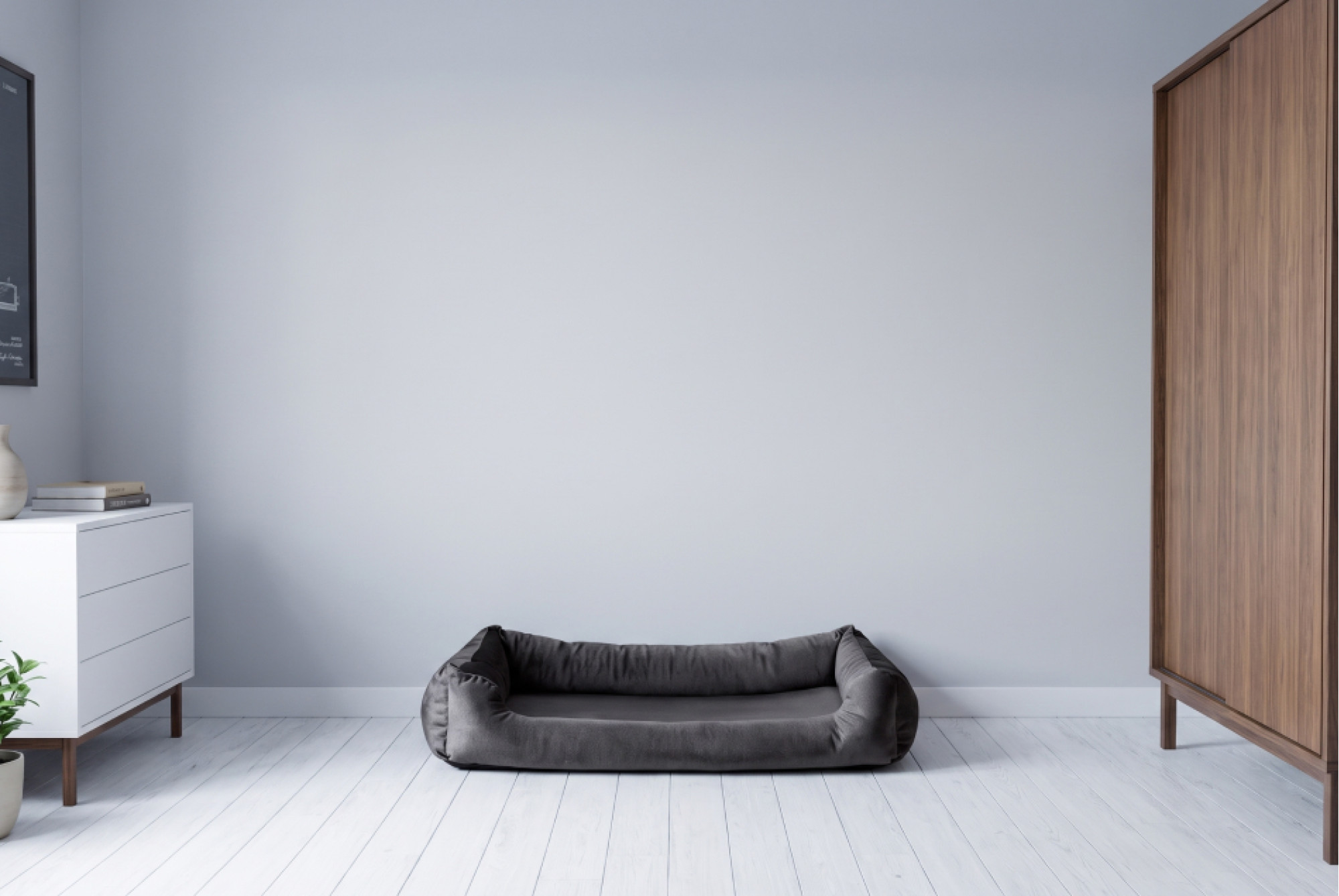 Лежанка Happiness Gray